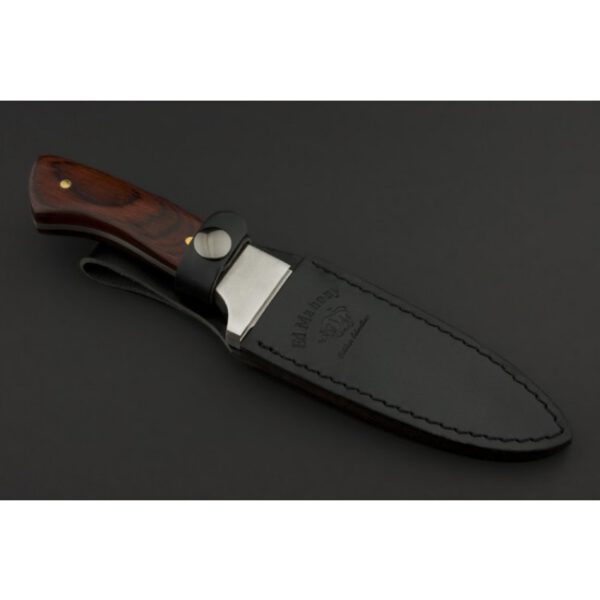 ED MAHONY Red Prairie Hunter, with leather sheath